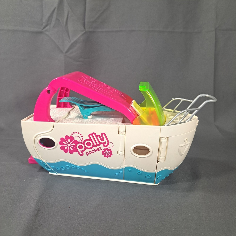 Polly Pocket Ultimate Party Boat Yacht 2008 Playset Only Opens